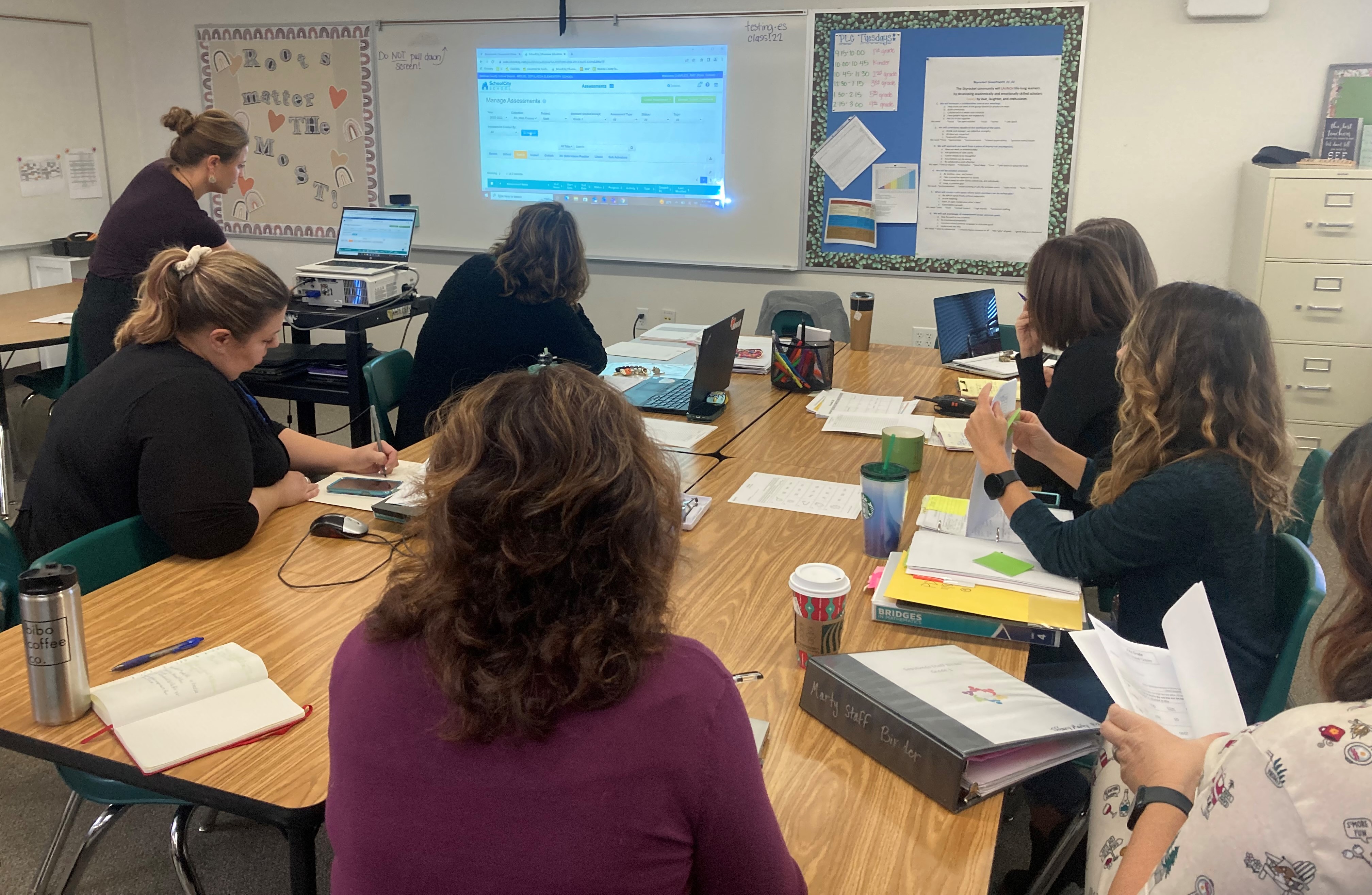 Sepulveda’s First Grade PLC team